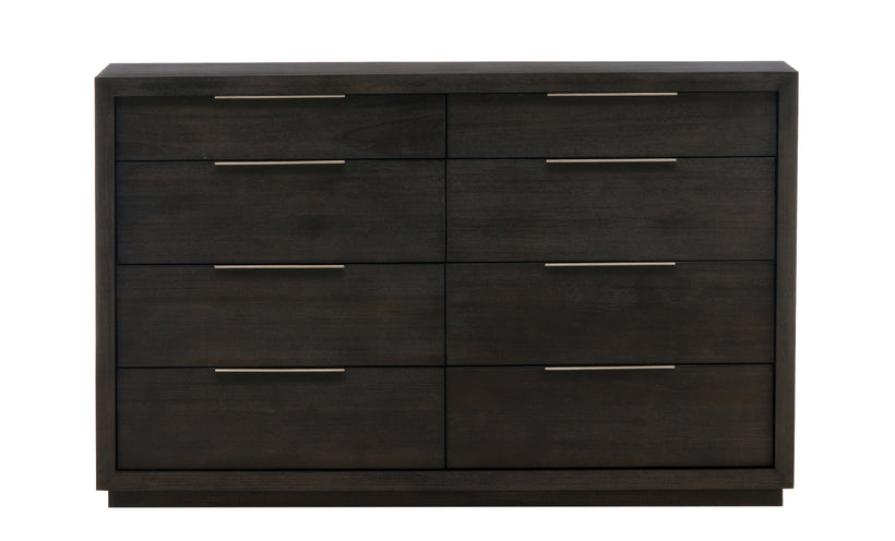 Oxford Basalt Grey Eight Drawer Dresser